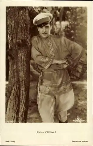 Ak Schauspieler John Gilbert, Portrait
