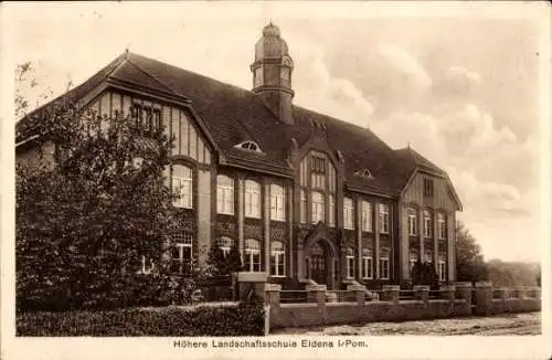 Ak Eldena Hansestadt Greifswald, Höhere Landschaftsschule