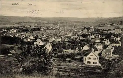 Ak Kusel in der Pfalz, Totalansicht