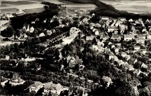 Ak Kettwig Essen im Ruhrgebiet, Fliegeraufnahme