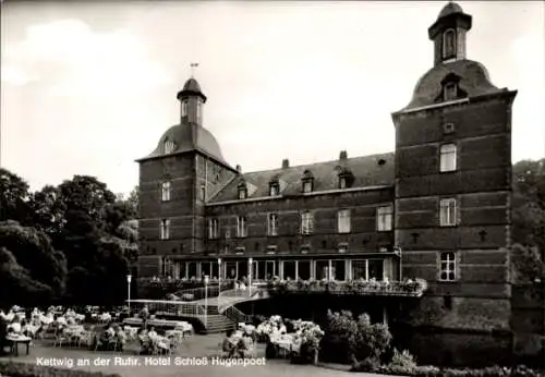 Ak Kettwig Essen im Ruhrgebiet, Schloss Hugenpoet, Hotel