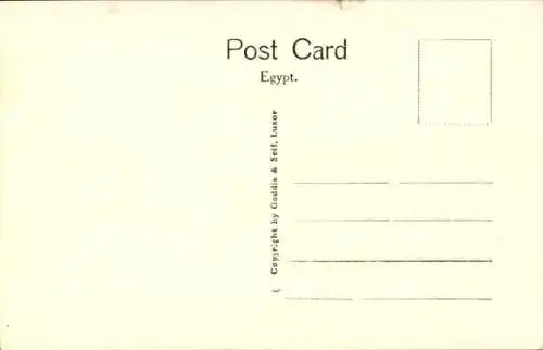 Ak Theben Ägypten, Ramesseum, Statue Ramses II