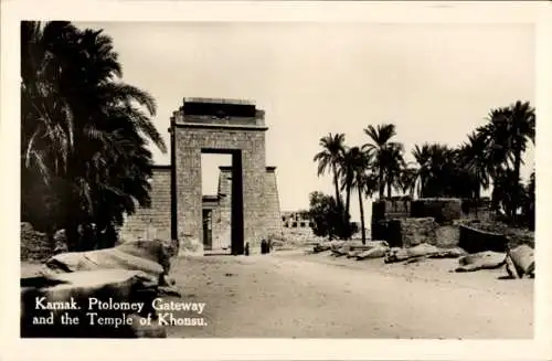 Ak Karnak Ägypten, Ptolemäus-Tor, Khonsu-Tempel