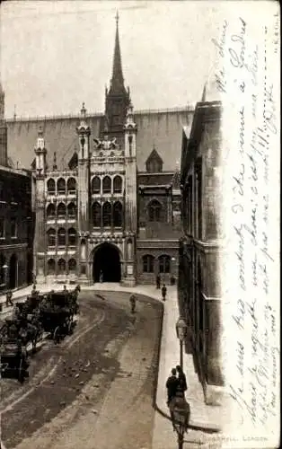 Ak London City England, Guildhall