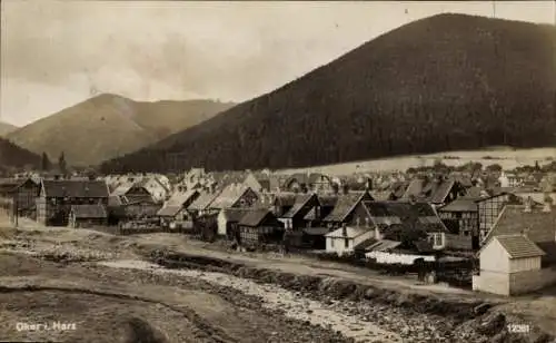 Ak Oker Goslar am Harz, Gesamtansicht