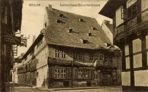 Ak Goslar am Harz, Siemenshaus, Schreiberstraße