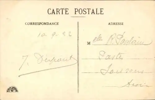 Ak Verdun, Rue Mazel, Anciennes Fortifications gallo-romaines