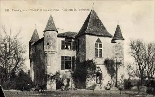 Ak Thénac Dordogne, Schloss Panisseau