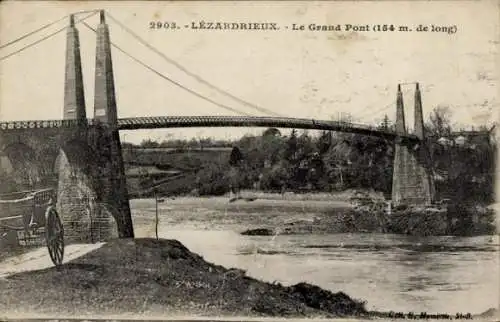 Ak Lézardrieux Cotes d'Amor, Le Grand Pont