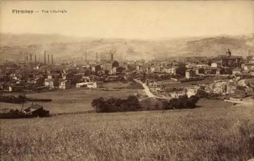 Ak Firminy Loire, Panorama