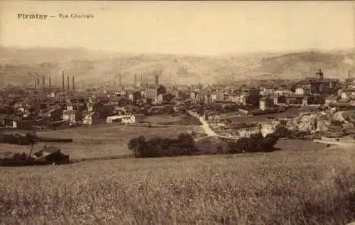 Ak Firminy Loire, Panorama