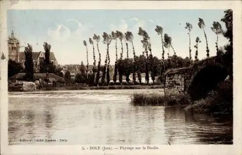 Ak Dole Jura, Paysage sur le Doubs