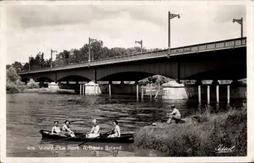 Ak Vichy Allier, Brücke Aristide Briand
