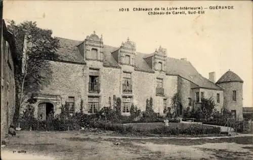 Ak Guérande Loire Atlantique, Schloss Carell