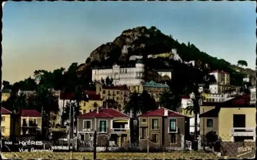 Ak Hyères les Palmiers Var, Panorama