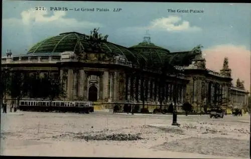 Ak Paris I Louvre, Grand Palais