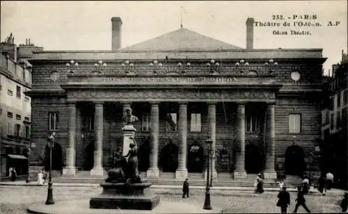 Ak Paris I Louvre, Theatre de l'Odeon
