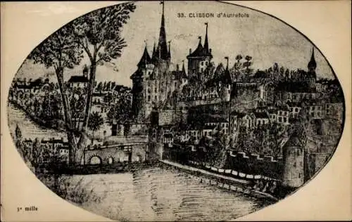 Ak Clisson Loire Atlantique, d'Autrefois