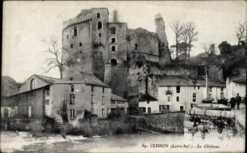 Ak Clisson Loire Atlantique, Schloss