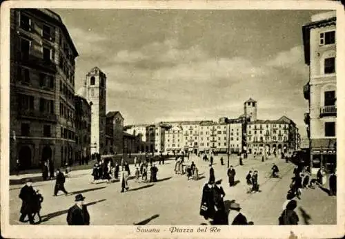 Ak Savona Liguria, Piazza del Re