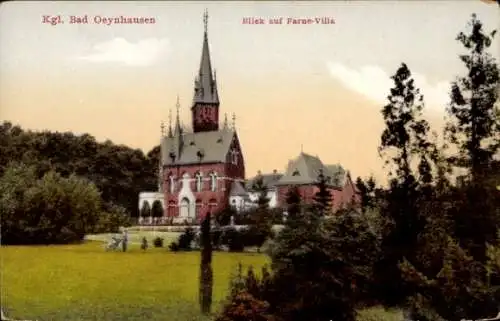 Ak Bad Oeynhausen in Westfalen, Farne-Villa
