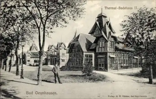 Ak Bad Oeynhausen in Westfalen, Thermalbadehaus II
