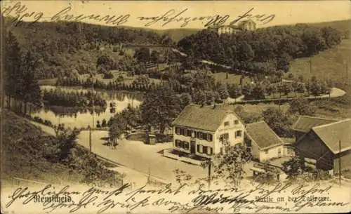 Ak Remscheid im Bergischen Land, An der Talsperre, Gasthaus