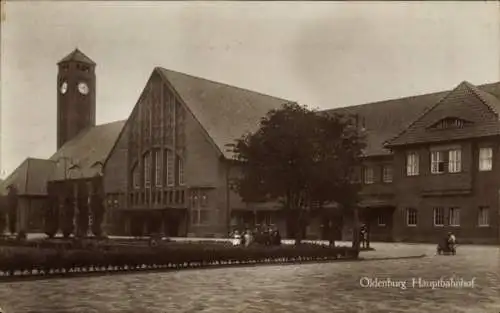 Ak Oldenburg in Oldenburg, Hauptbahnhof