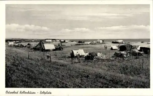 Ak Ostseebad Kellenhusen in Holstein, Zeltplatz