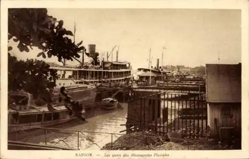 Ak Saigon Cochinchina Vietnam, die River Message Boards