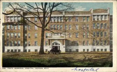 Ak Michigan USA, Foote Memorial Hospital