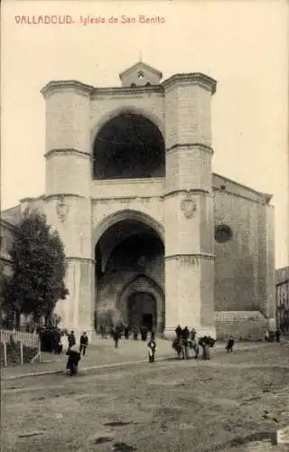 Ak Valladolid Castilla y León, Kirche San Benito