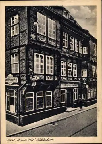 Ak Hildesheim in Niedersachsen, Hotel Wiener Hof, Besitzer Roeder