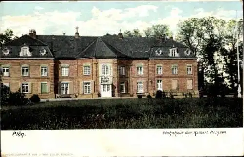 Ak Plön am See Schleswig Holstein, Wohnhaus der Kaiserlichen Prinzen