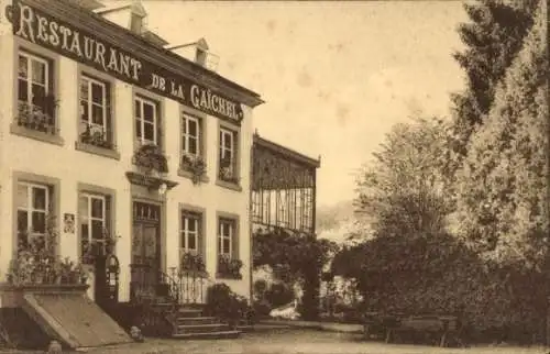 Ak Eischen Hobscheid Luxemburg, Restaurant de la Gaichel