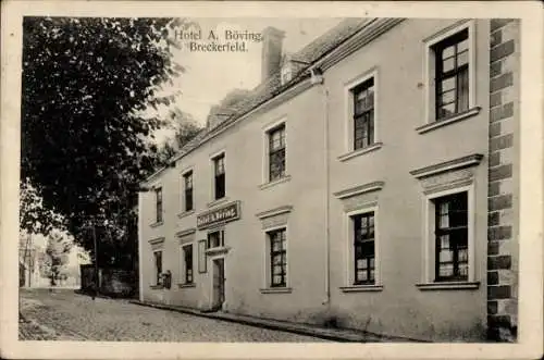 Ak Breckerfeld im Sauerland Westfalen, Hotel A. Böving