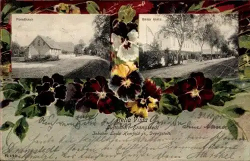 Passepartout Ak Drangstedt Geestland, Luftkurort Bella Vista, Inh. Louis Homfeld jr., Forsthaus