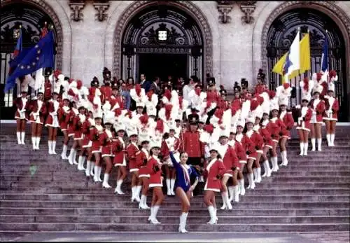 Ak Andlau Elsass Bas Rhin, Majorett Girls Parade, G. Kreyder