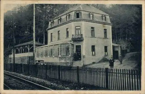 Ak Weilerbach Berdorf Luxemburg, Hotel Schumacher