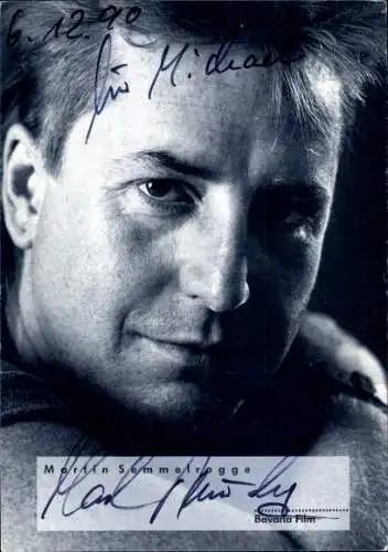 Ak Schauspieler Martin Semmelrogge, Portrait, Autogramm