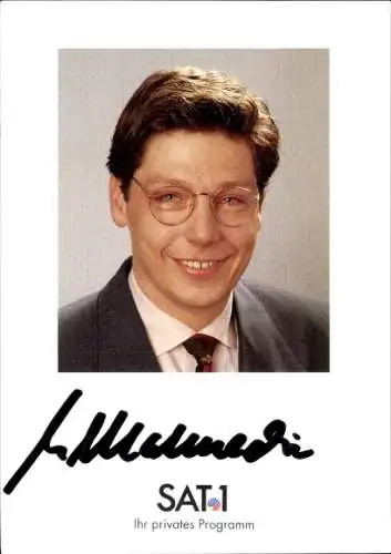 Ak Schauspieler Karlo Malmedie, Portrait, Autogramm