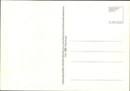 Ak Journalist Ernst Dieter Lueg, Portrait, Autogramm