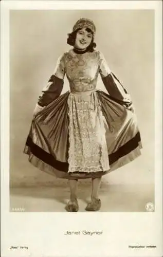 Ak Schauspielerin Janet Gaynor, Portrait