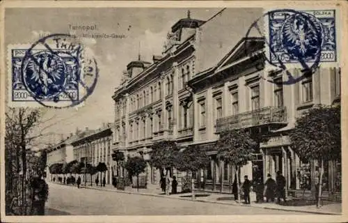 Ak Ternopil Tarnopol Ukraine, Mickiewicz-Gasse