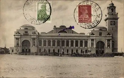 Ak Moskau Russland, Kiewer Bahnhof