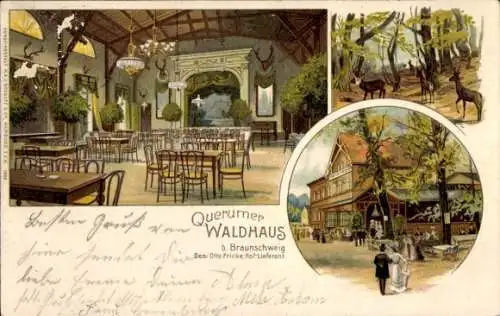 Ak Querum Braunschweig in Niedersachsen, Querumer Waldhaus