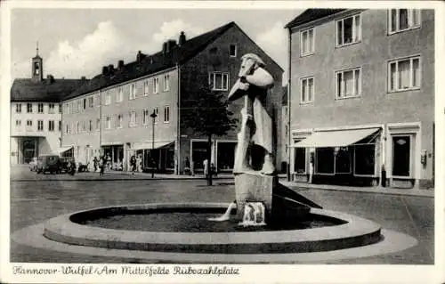 Ak Wülfel Hannover, Mittelfelde-Rübezahlplatz