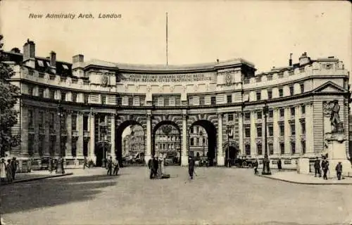 AK London City England, New Admiralty Arch