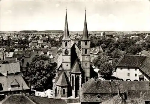 Ak Bad Wimpfen am Neckar, Blick vom Blauen Turm