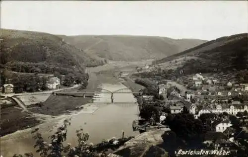 Ak Bad Karlshafen an der Weser, Gesamtansicht